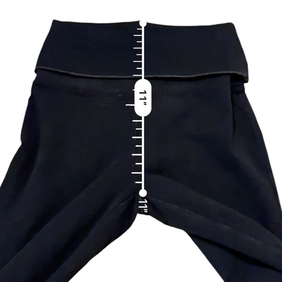 Offline by Aerie OG Foldover High Waisted Super Flare Legging in Washed Black XS - Picture 9 of 12